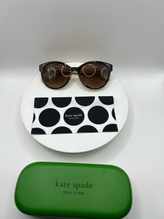 257. NWOT. kate spade Dark Tortoise Sunglasses with Brown Gradient Lenses. main image 7
